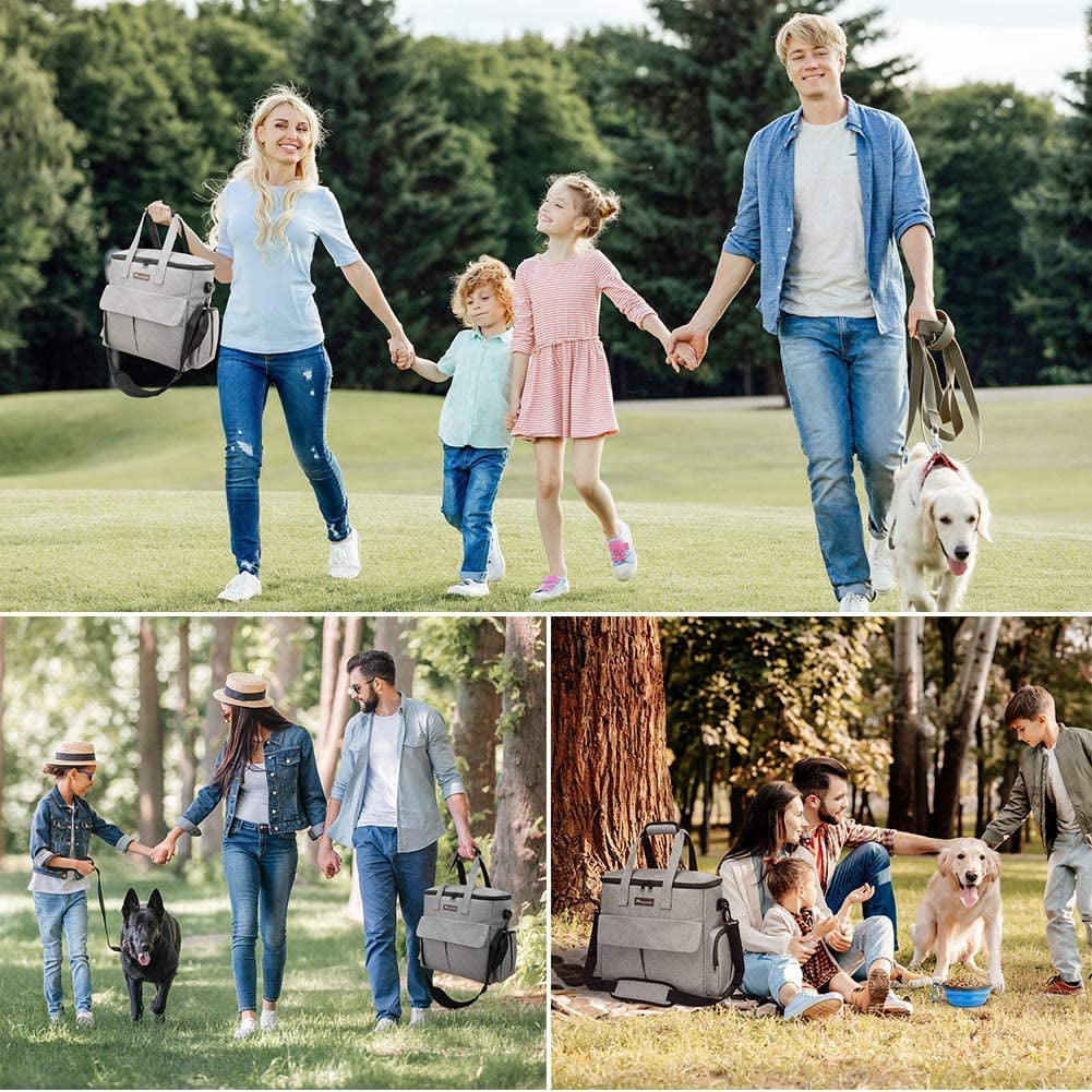 Complete Dog Travel Organizer Bag – Everything Your Pup Needs for Road Trips & Camping in One Bag