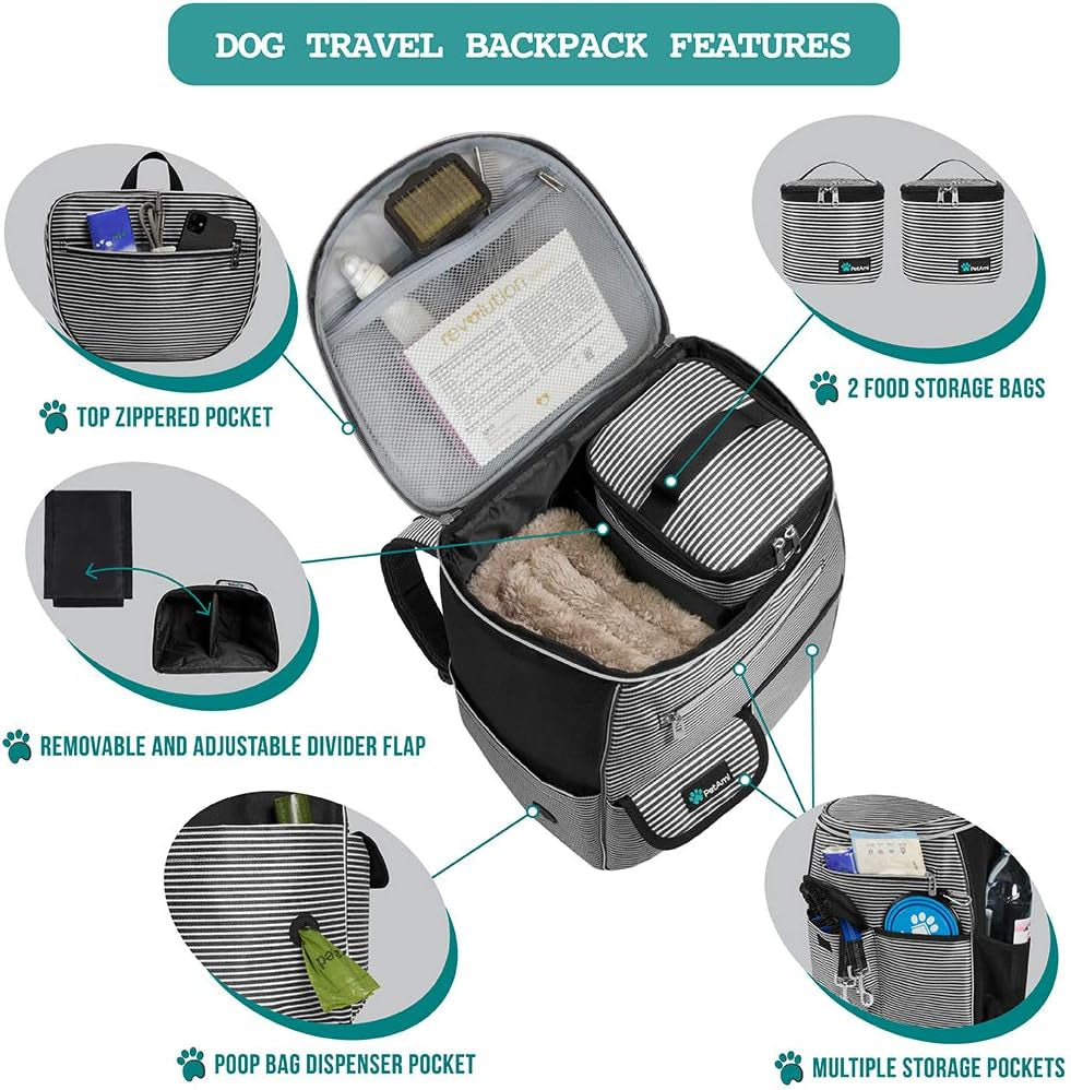 Take Them Anywhere Worry-Free – Airline Approved Dog & Cat Travel Backpack, Black