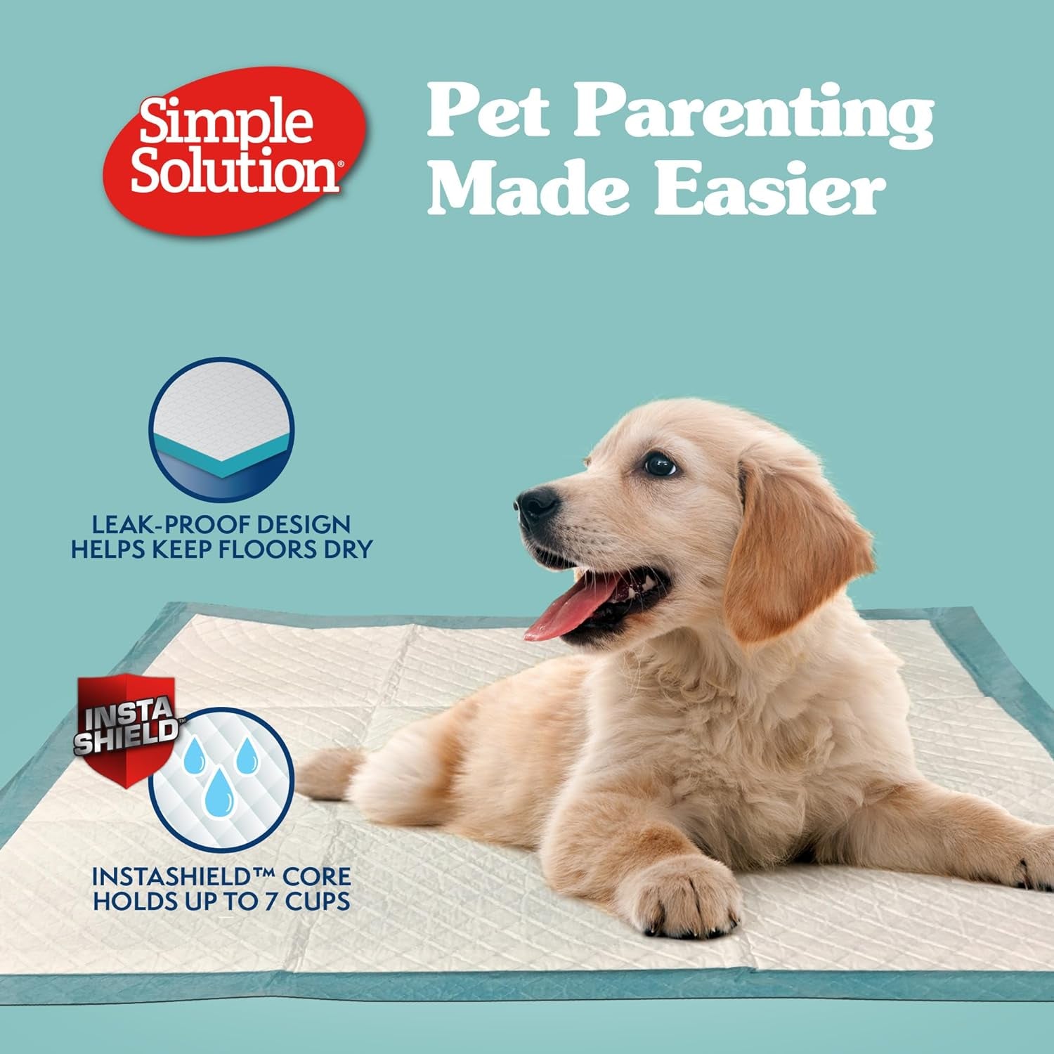 XL Pee Pads for Dogs, Leak Proof Dog Pads, 28X30, 100 Count | Dog Training Pads, Puppy Potty Training, Housebreaking, Disposable Pee Pads, Floor Protection, Indoor Potty, Puppy Essentials